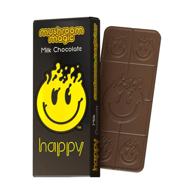 Happy Mushroom Bars Milk Chocolate