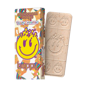 Happy Mushroom Bars Toasty Cinnamon